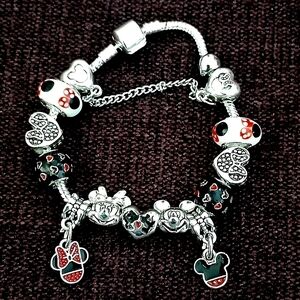 Mickey Mouse Hot Charm Bracelet